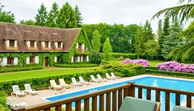 Prenájom helikoptéry na let do L’auberge des Templiers v Sologne