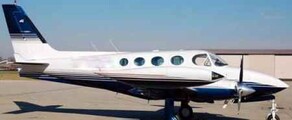 CESSNA 340 prenájom súkromného lietadla