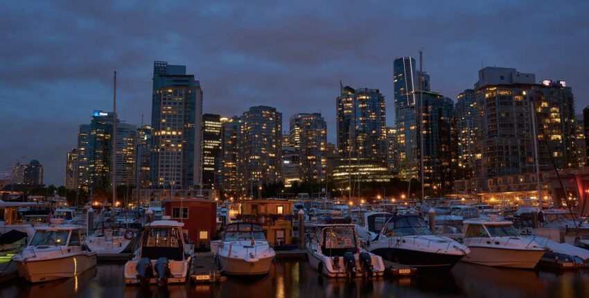 Vancouver : prenájom súkromného lietadla 