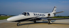 Citation II prenájom súkromného lietadla 