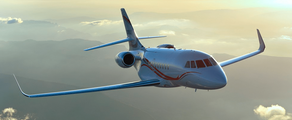 FALCON 2000: Prenájom súkromného lietadla 