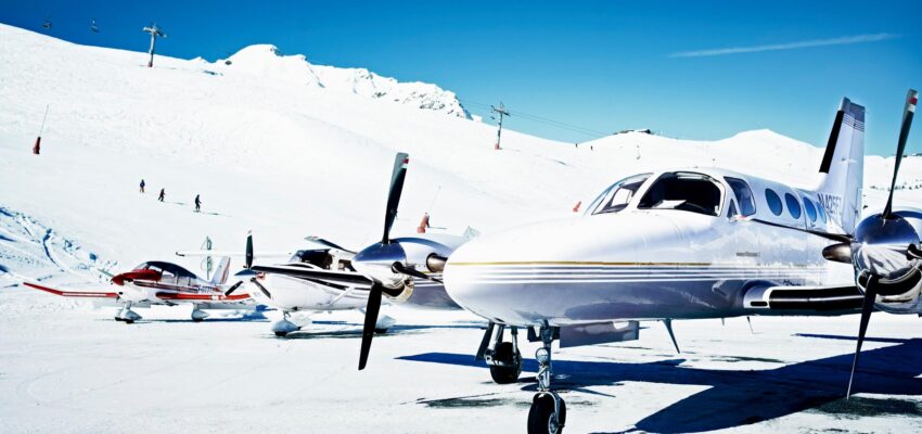 Courchevel : prenájom súkromného lietadla 