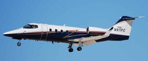 LEARJET 55 prenájom súkromného lietadla 