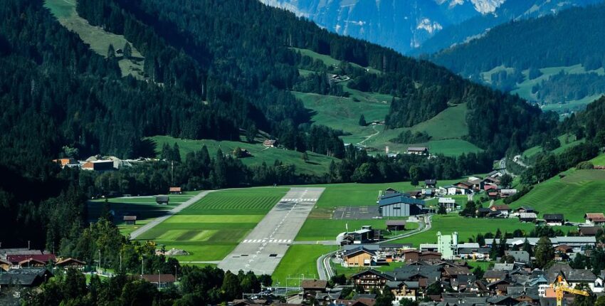 Gstaad Saanen : prenájom súkromného lietadla 