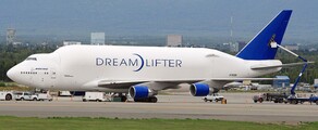 BOEING 747-400 DREAMLIFTER: Prenájom nákladného lietadla 