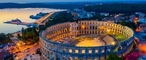 Pula : prenájom súkromného lietadla 