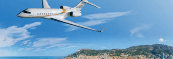 Falcon 7x en vol