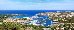 Súkromné tryskové a helikoptérové charterové lety v Porto Cervo
