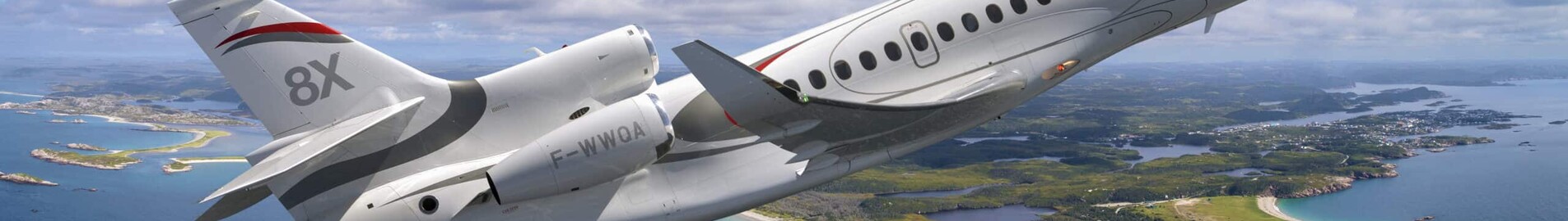 Falcon 8X zlepšuje svoju kabínu