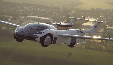 AirCar: slovenské lietajúce auto získalo certifikát revolučnosti