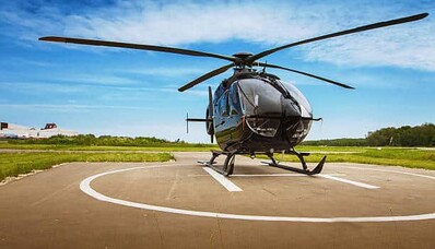 Svadba: prenájom helikoptéry alebo súkromného lietadla