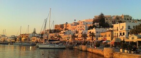 Súkromné tryskové a helikoptérové lietadlá na ostrove Naxos