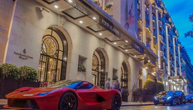 Luxusný hotel v Paríži: Four Seasons Hotel George V, nezabudnuteľný zážitok