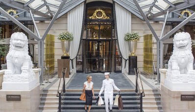 Luxusný hotel: Peninsula Paris, luxus v centre Paríža