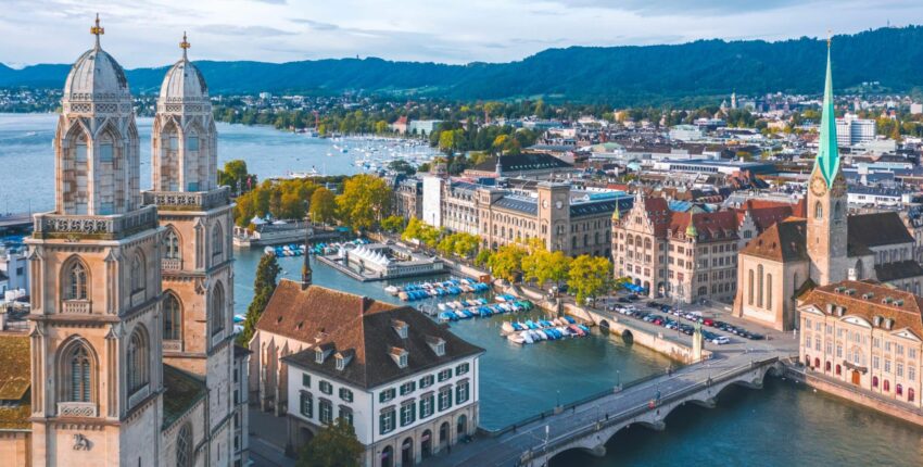 Salzburg - Zürich : prenájom súkromného lietadla 