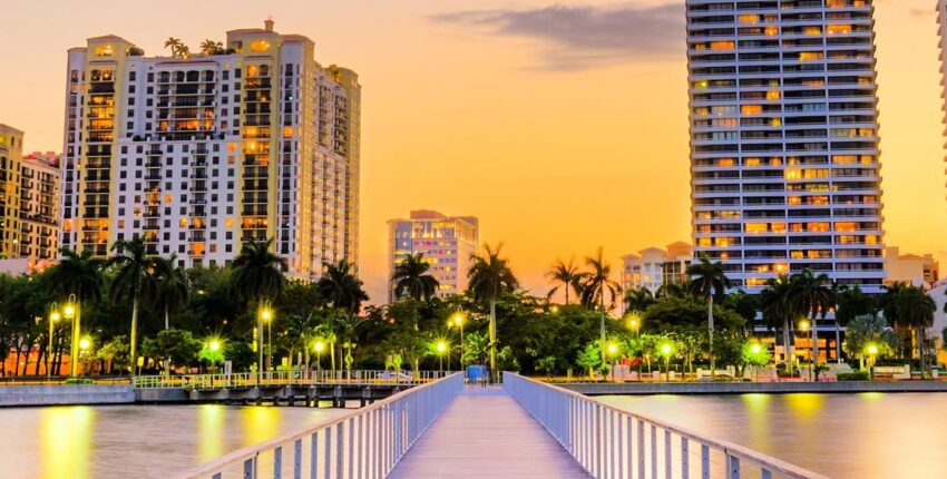 Palm Beach : prenájom súkromného lietadla