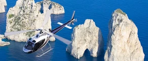 Neapol - Capri: transfer vrtuľníkom