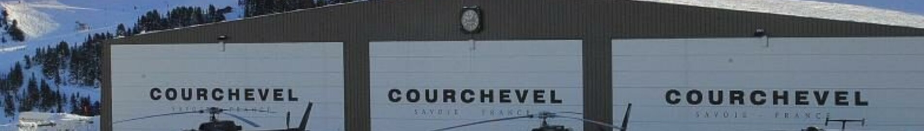 Courchevel: transfer helikoptérou