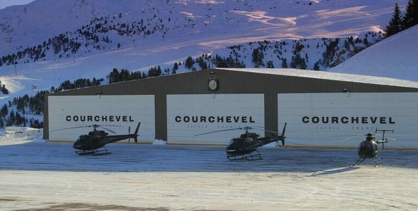 Ženeva - Courchevel: transfer vrtuľníkom