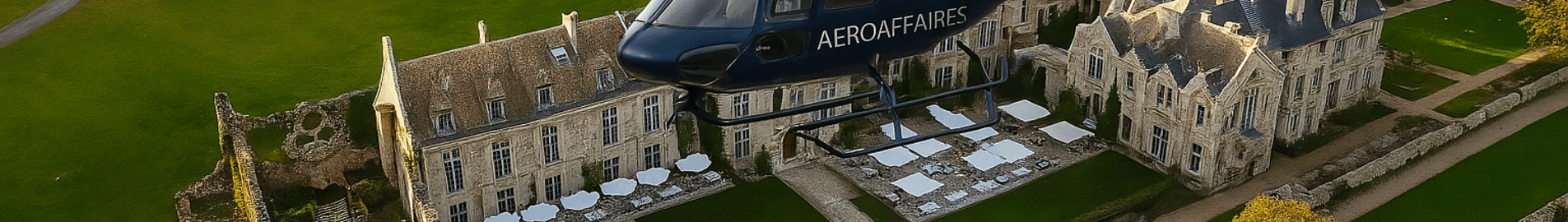 Abbaye des Vaux de Cernay: zážitok z helikoptéry