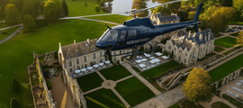 Deauville: zážitok z helikoptéry