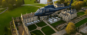 Abbaye des Vaux de Cernay: zážitok z helikoptéry