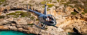 Palma – Ibiza: Preprava vrtuľníkom
