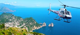Ostrov Elba: preprava helikoptérou