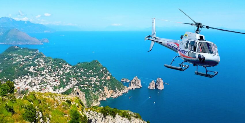 Salerno - Capri: transfer helikoptérou