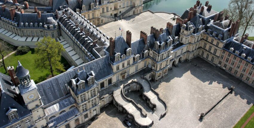 Château de Fontainebleau: zážitok z helikoptéry