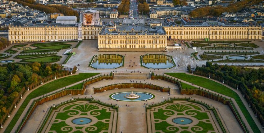 Château de Versailles: zážitok z helikoptéry