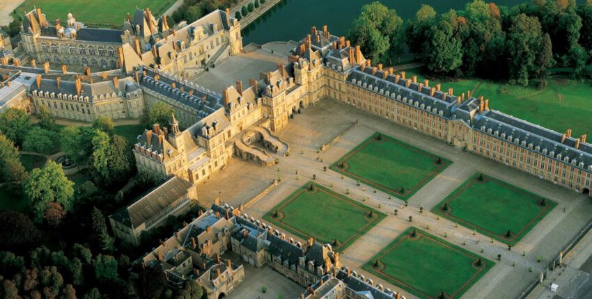 Château de Fontainebleau: zážitok z helikoptéry