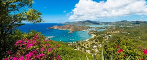 Antigua - Barbuda: preprava vrtuľníkom