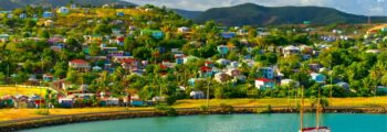 Antigua - Barbuda: preprava vrtuľníkom
