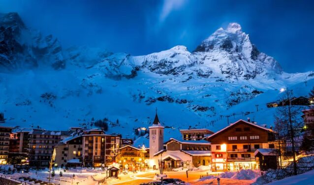 Miláno - Cervinia: transfer vrtuľníkom