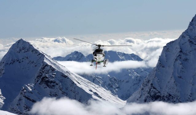 Miláno - Courmayeur: preprava helikoptérou