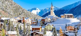 Zürich - St. Moritz: preprava vrtuľníkom