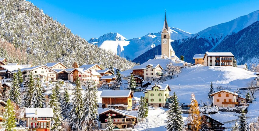 Zürich - Davos: transfer vrtuľníkom
