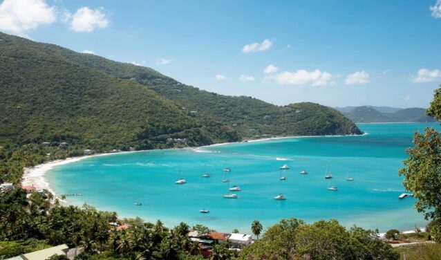 Saint-Thomas - Tortola: preprava helikoptérou