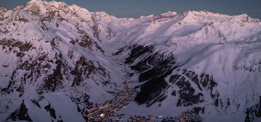 Ženeva - Val d'Isère: preprava vrtuľníkom