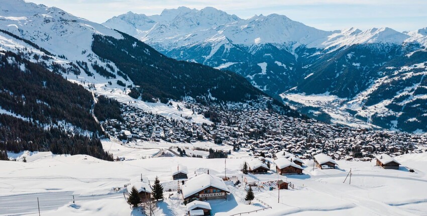 Ženeva - Verbier: preprava vrtuľníkom